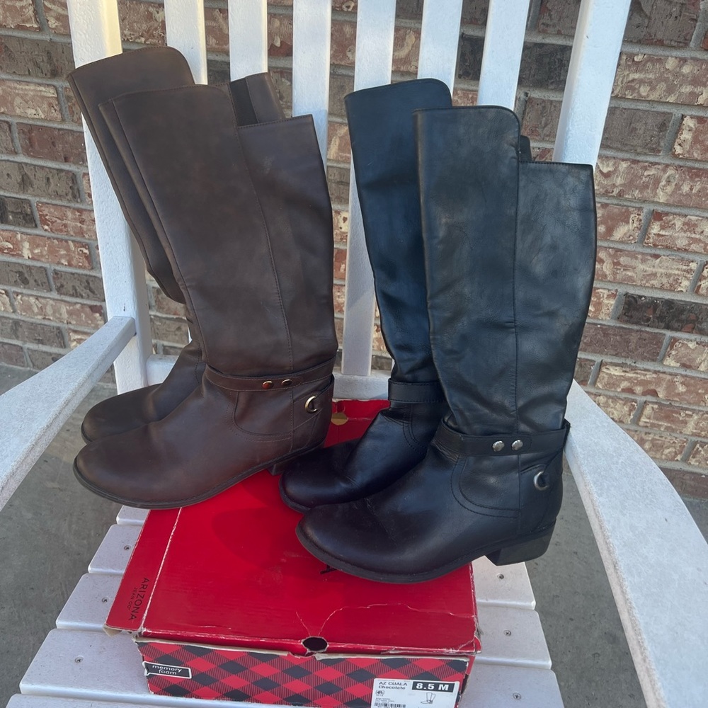 Arizona Jeans Co Boots. I’m selling both pair as a bundle deal